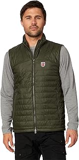 Fjällräven Expedition X-Latt Men's Vest - Water and Wind Resistant, Insulated, Lightweight, Packable - Hiking, Travel