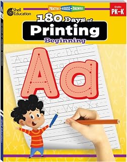 180 Days®: Printing: Beginning: Practice, Assess, Diagnose