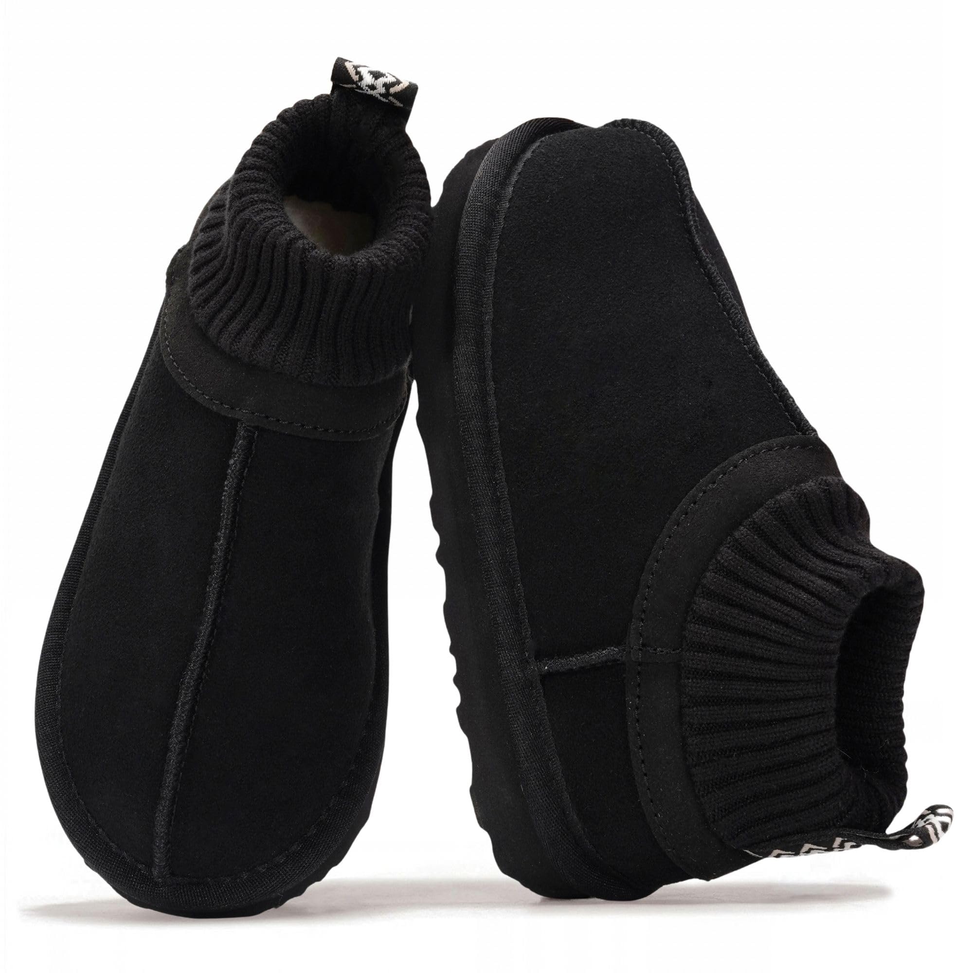 Project Cloud 100% Genuine Leather & Australian Shearling Slippers for Kids - Me