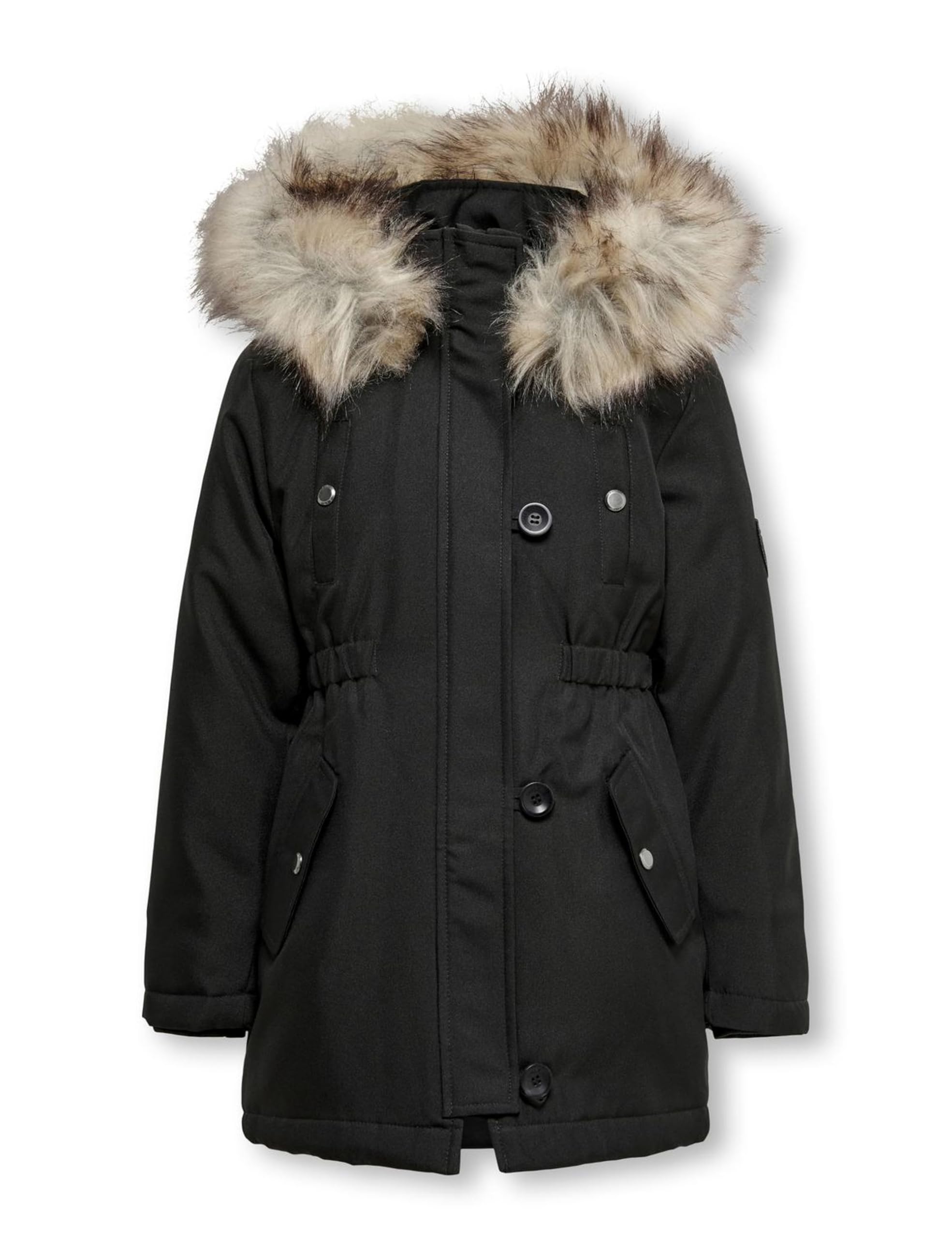 ONLY Onliris Women's Fur Winter Parka Cc Otw Jacket (Pack of 1)