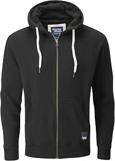 Charles Wilson Original Men's Hooded Sweatshirt in Cotton Blend with Zip