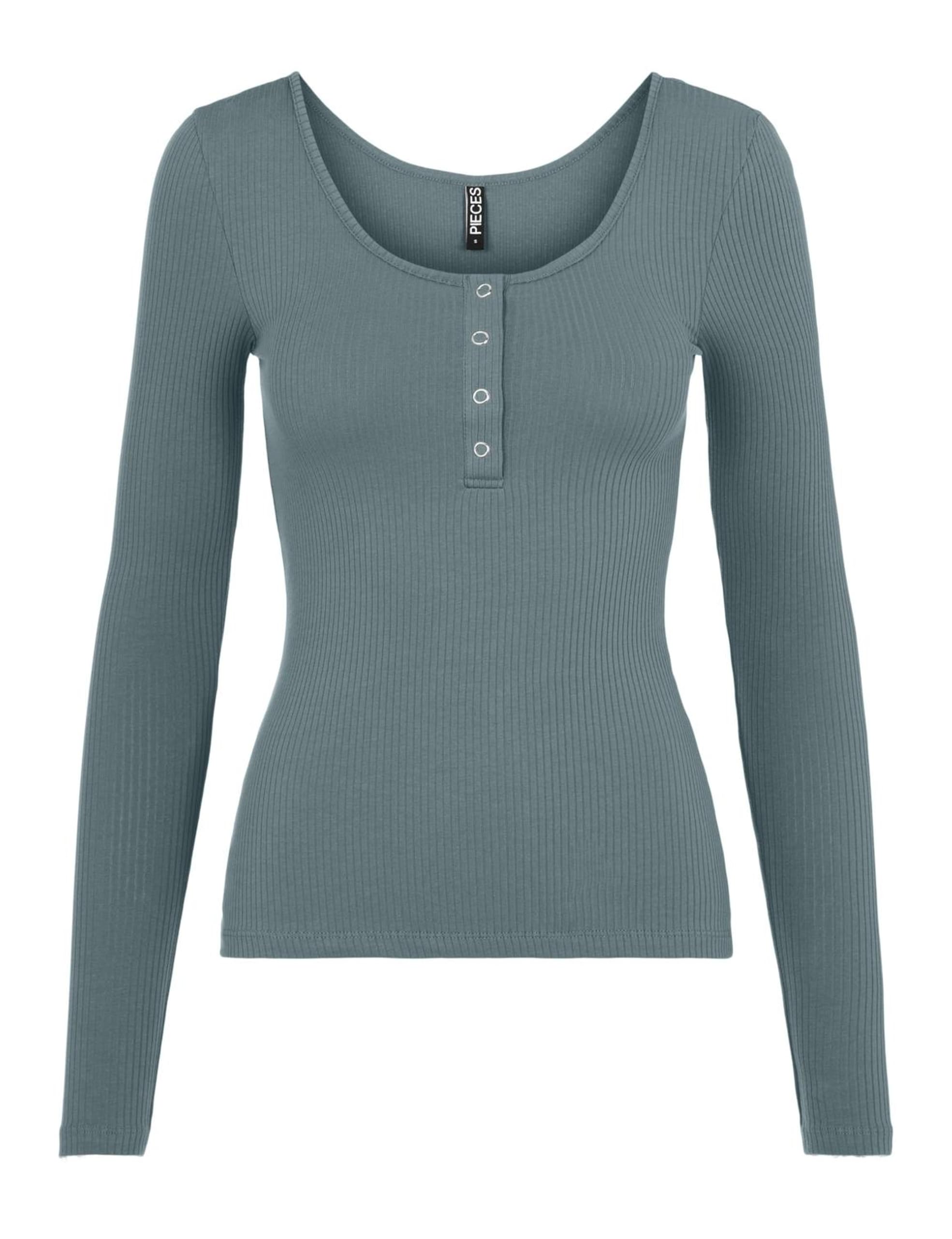 Pieces Pckitte LS Top Noos BC Women's Long Sleeve Shirt (Pack of 1)