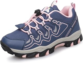 Girls Trainers Water Repellent Non-Slip Walking Trail Running Shoes Size 9UK(27EU)-5.5UK(39EU) - for Active Girls, Big and Teenagers