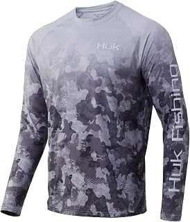 HUK Women's Pursuit Vented Long Sleeve Shirt| Long Sleeve Performance Fishing Shirt with +30 UPF Sun Protection Long Sleeve