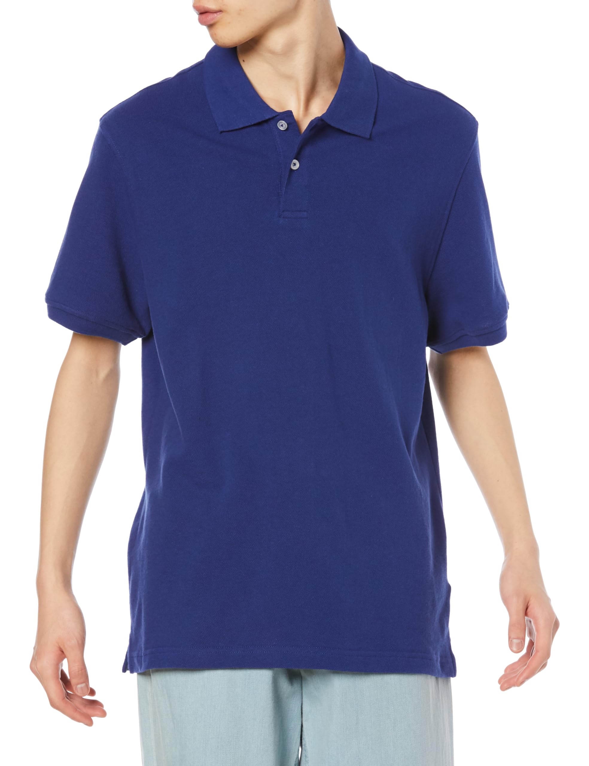 Amazon Essentials Men's Cotton Pique Slim Fit Polo Shirt