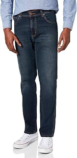 Wrangler - Men's Jeans - Authentic Straight Fit - Texas - Darkstone