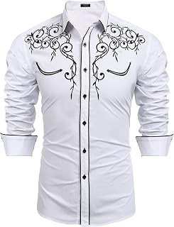 COOFANDY SHIRT メンズ US サイズ: M カラー: ホワイト