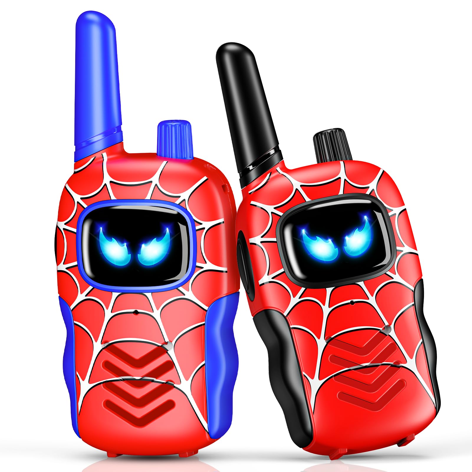 Walkie Talkies for Kids 2 Pack, TopDollo Toys for 3 4 5 6 7 Year Old Boys Outdoo