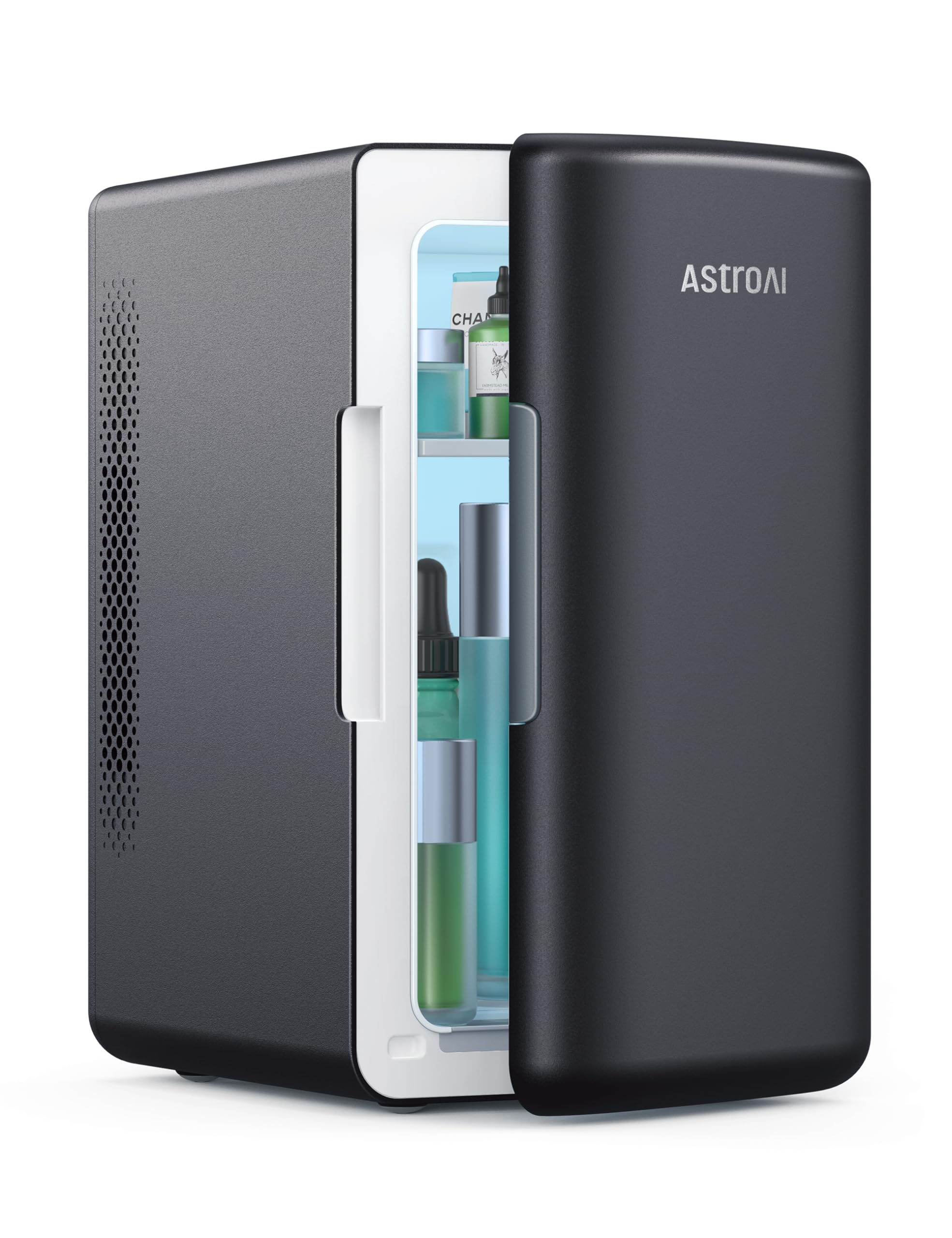 AstroAI Mini Fridge 6 Litre / 8 Can for Bedrooms, Small Fridge, AC/DC Power | Mi