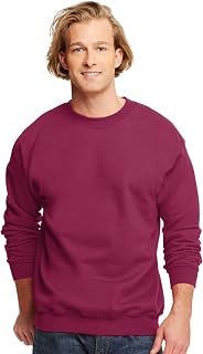 Hanes Ultimate Cotton Adult Crewneck Sweatshirt, F260, M, Cardinal