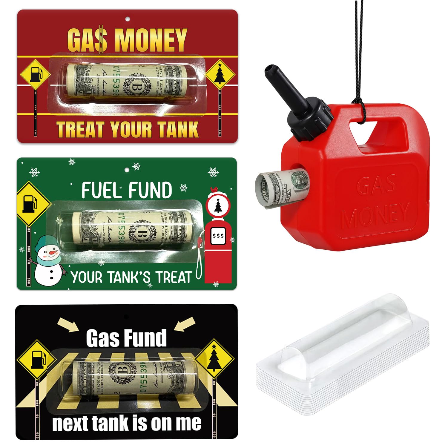 LHHungSoul Gas Money Gift Card Holder, Funny Cash Gift Cards, Money Holder for G