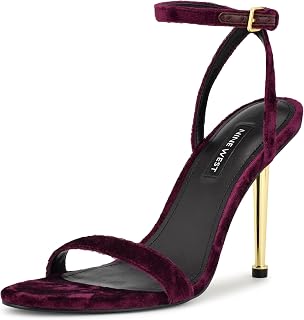 Nine West Reina Women's Black Heeled Sandals