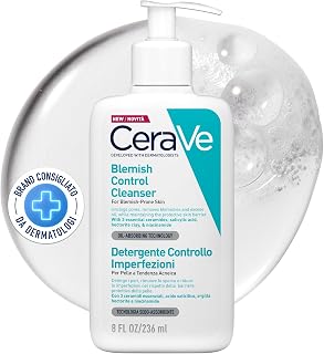 CeraVe Detergente Controllo Imperfezioni, Per Pelle Grassa Acneica