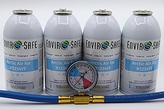Arctic Air for R1234yf Systems with Charging Gauge, 4 cans