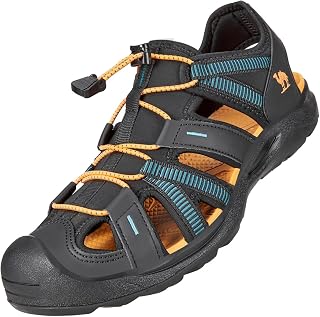 CAMEL CROWN Men Waterproof Hiking Sandals Closed Toe Sports Sandals Summer Sandals Outdoor Beach Sandals