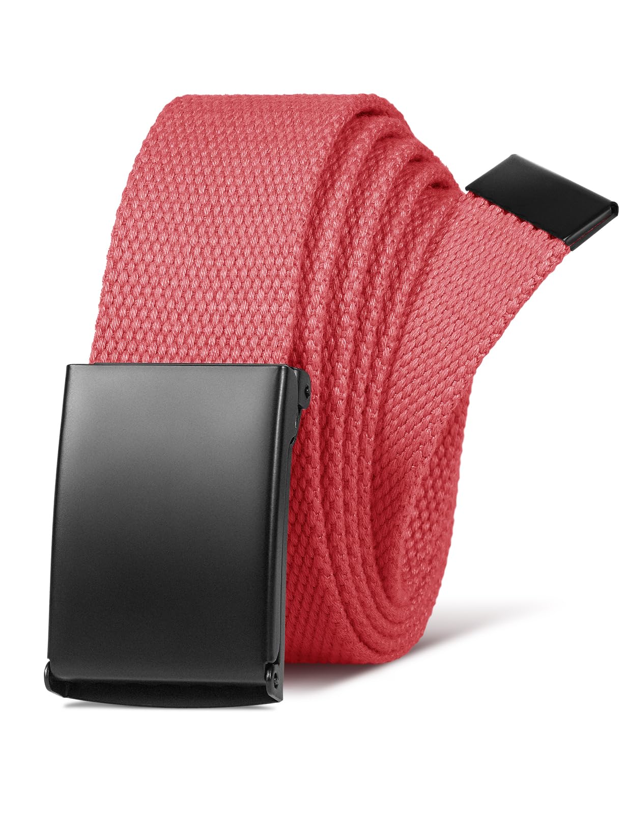 LXMY Men's Belt, Work Belt, Adjustable Canvas Fabric Belt, Unisex for Men and Wo