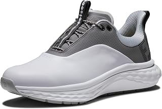 FootJoy Mens FJ Quantum Waterproof Leather Spikeless Golf Shoes