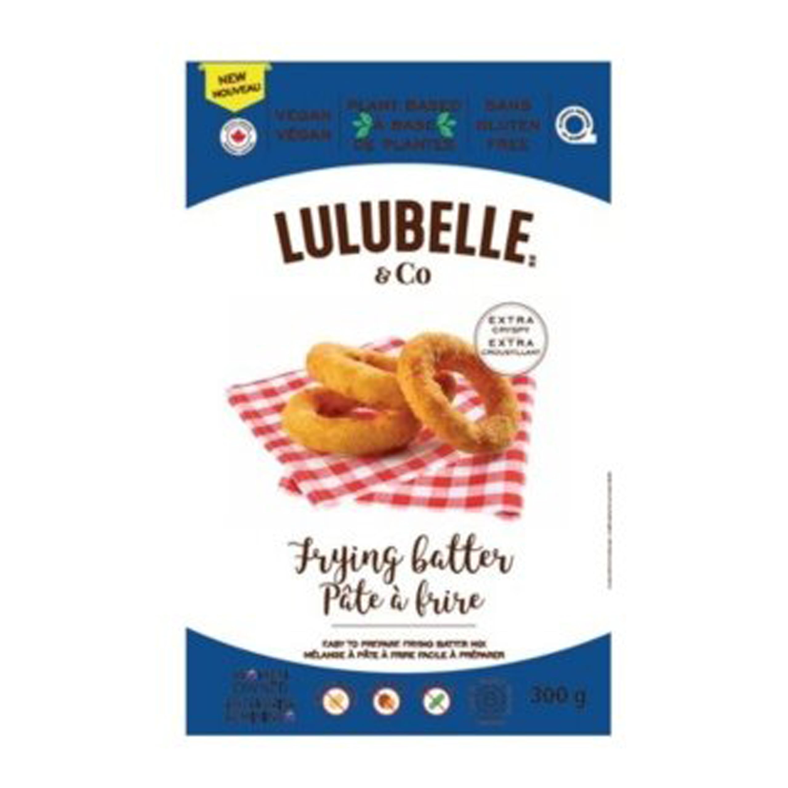 Lulubelle Gluten Free Frying Batter Mix 300g Crispy Coating Blend Dairy Free Lig