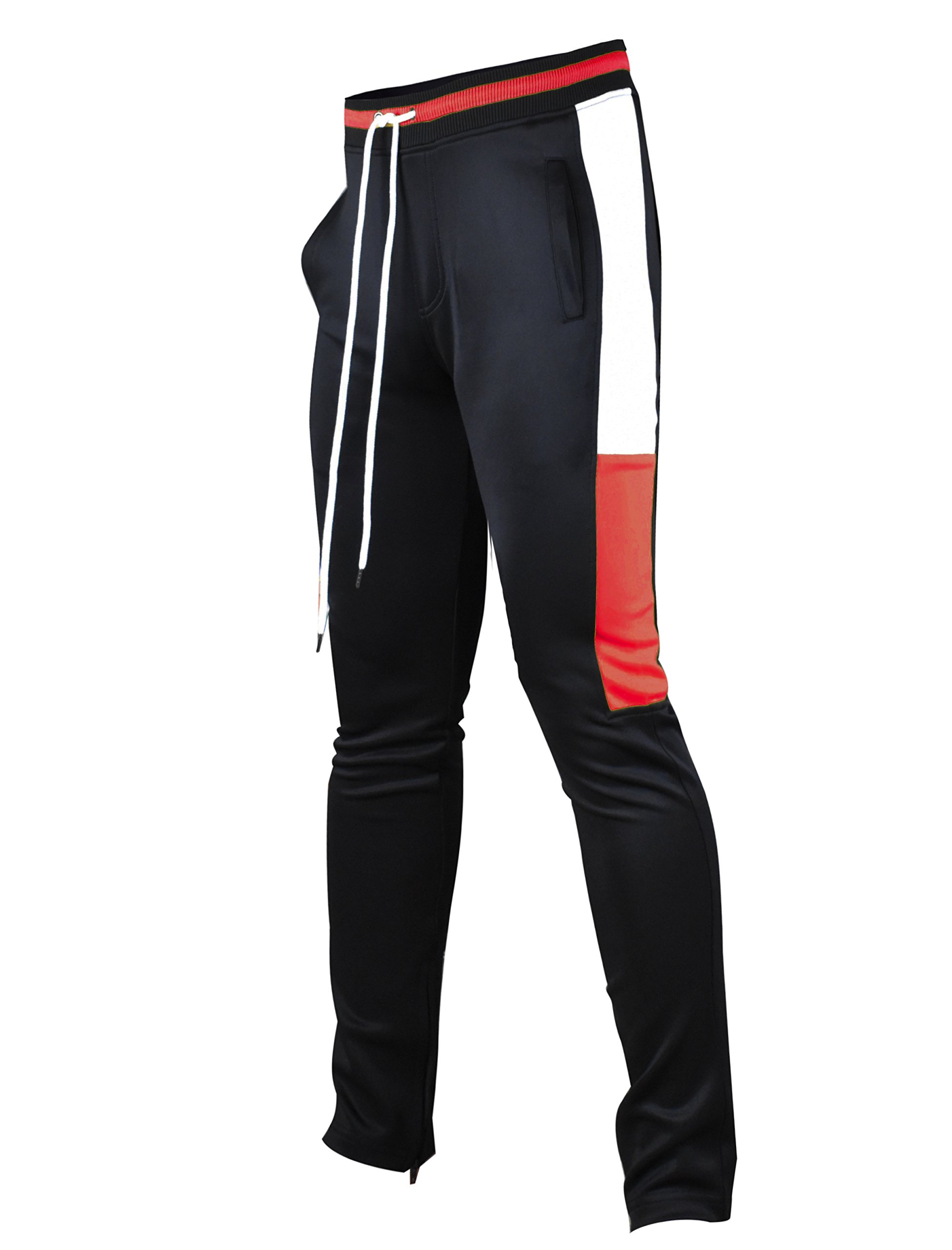 SCREENSHOT-Checker Pattern Track Pants Mens Premium Urban Fashion Streetwear Bot