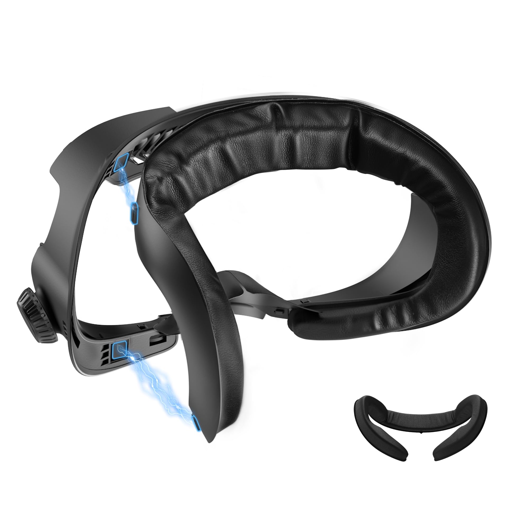 AMVR FC4M Magnetic Face Pad Only Compatible with Meta Quest 3 Accessories | Faci