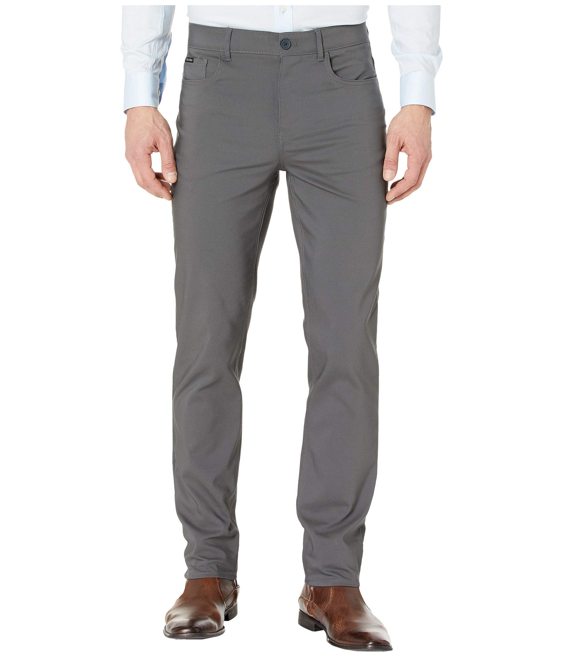 Calvin Klein Men's Move 365 Stretch Wrinkle Resistant Tech Pant Slim Fit