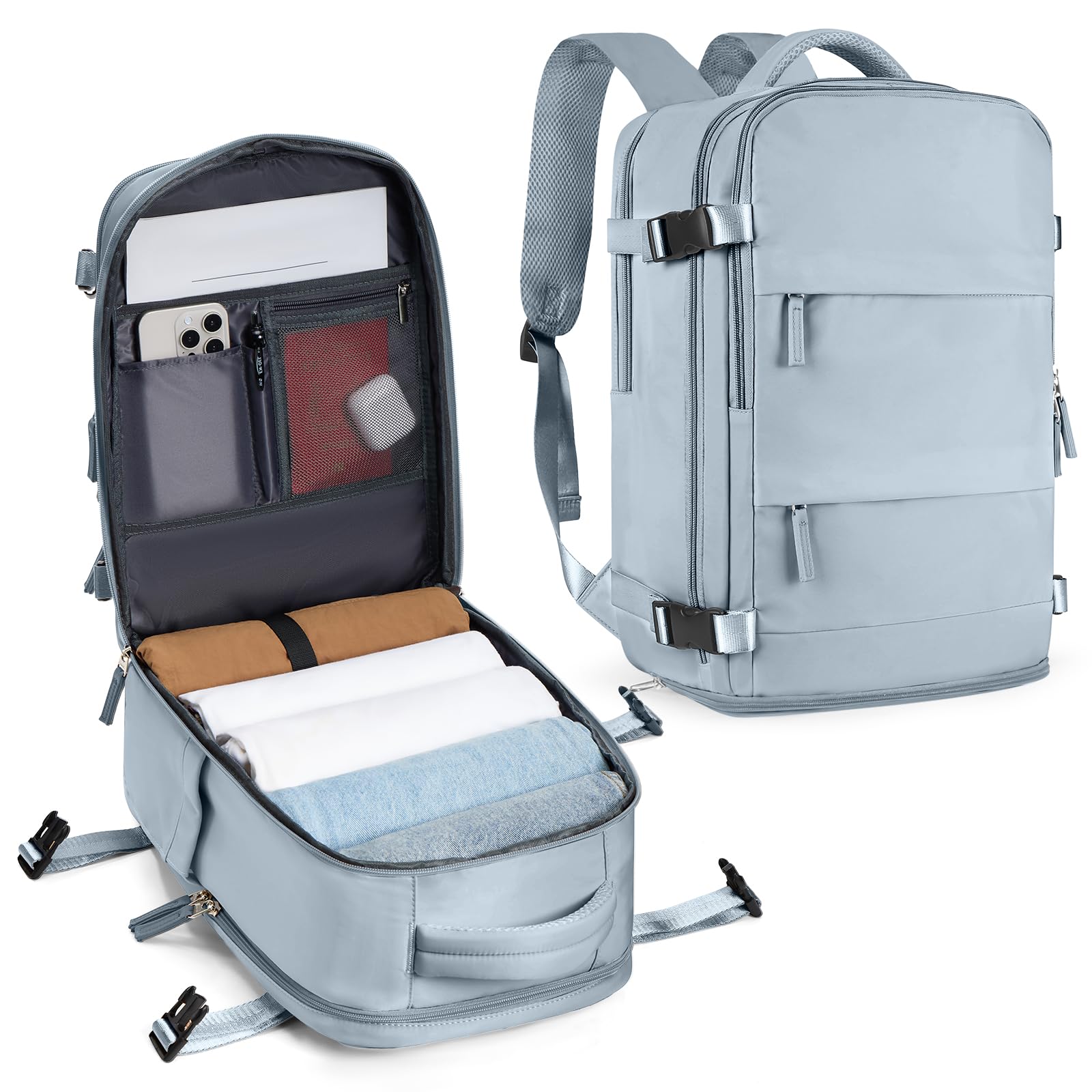 SZLX Backpack Travel Bag New Ryanair Cabin Size Bag 40x30x20 Backpack Wizz air, 