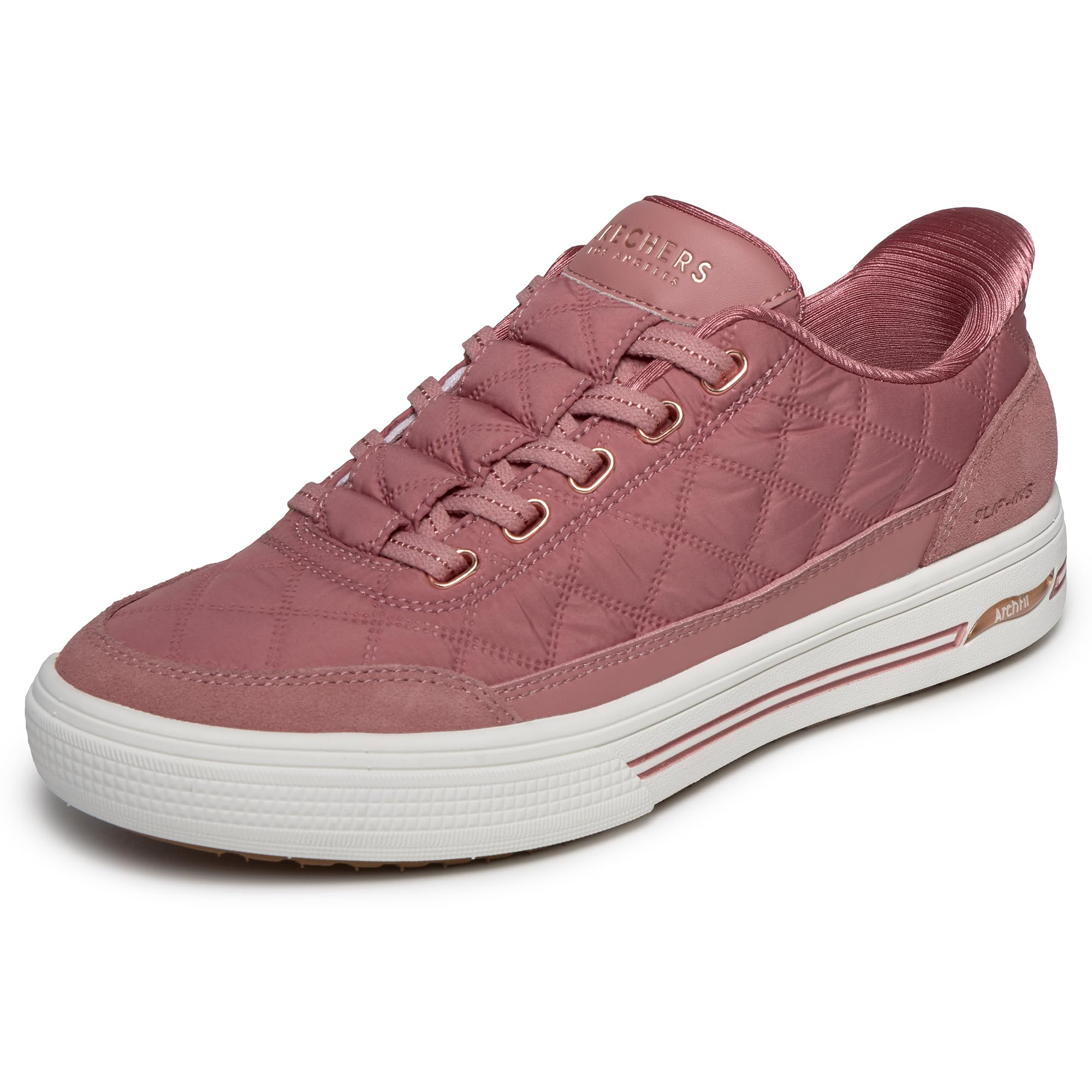 Skechers Women's Arch Fit Arcade-Cuddle Steps Hands Free Slip-ins