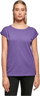 Build Your Brand By021-ladies Extended Shoulder tee Women's T-Shirt (Pack of 1)
