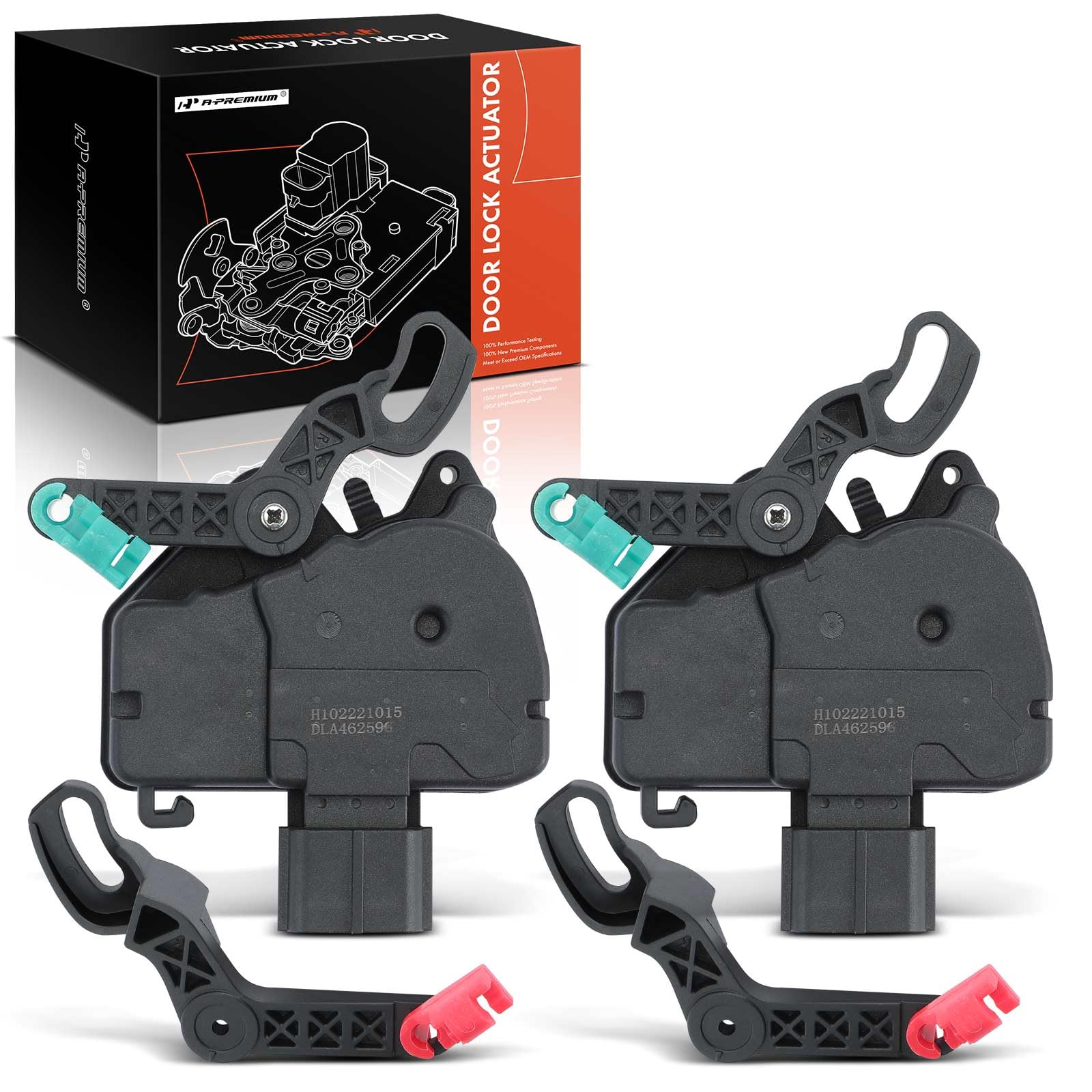 A-Premium Left & Right Sliding Door Lock Actuator Compatible with Chrysler Town 