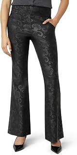 HUE Women's Leggings Ultra Soft High Waist Denim Baby Bootcut Leggings