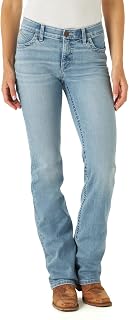 Wrangler Women's Willow Mid Rise Performance Waist Boot Cut Ultimate Riding Jean