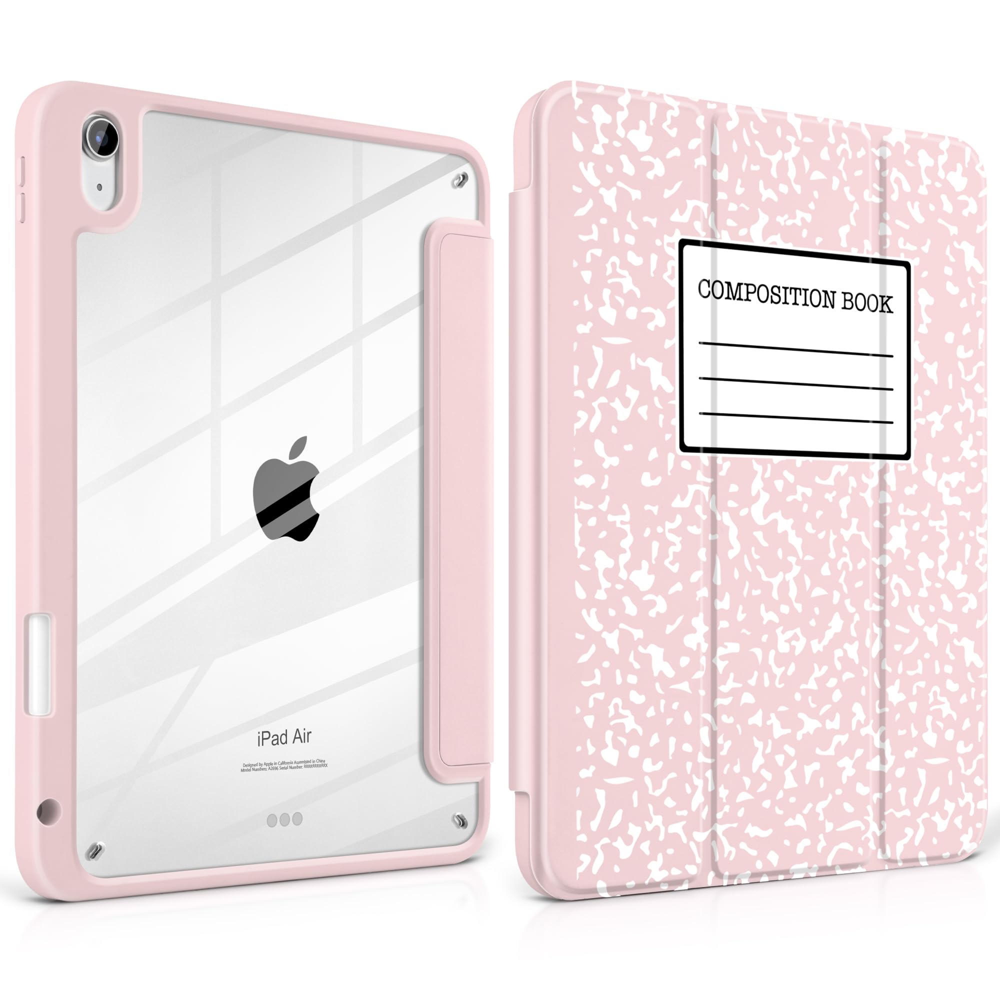 MEEgoodo Case for iPad Air 11 inch 2025 2024 7th/6th Generation (M3/M2), iPad Ai