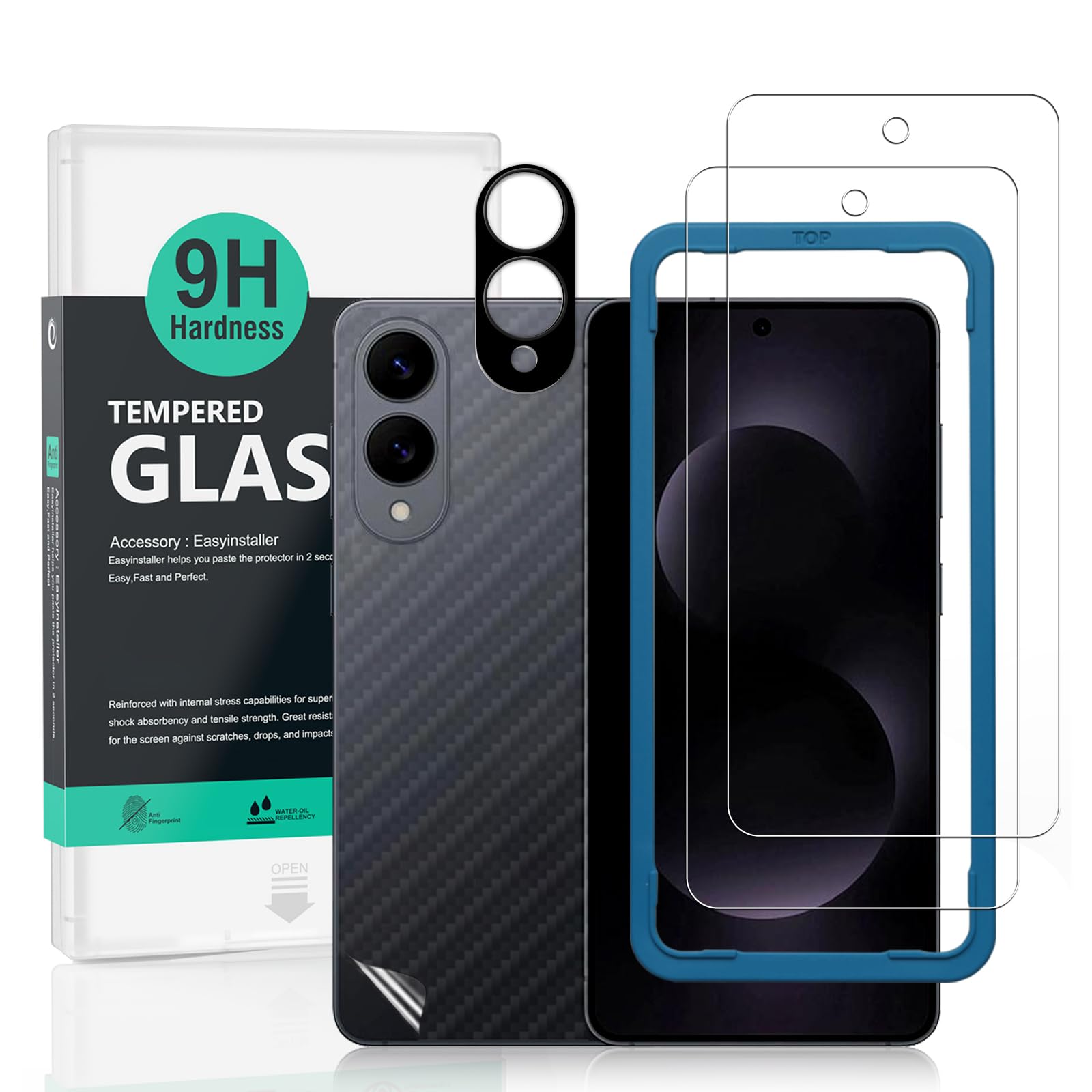 Ibywind For Samsung Galaxy S25 Edge 5G 6.7" Screen Protector(2 Pack),9H Hardness