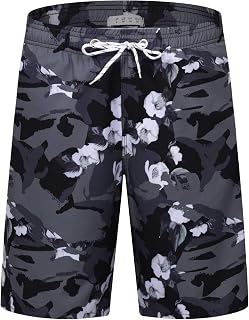 APTRO Men's Swimwear Beach Surfing Swimming Pool Hawaiian Print Summer