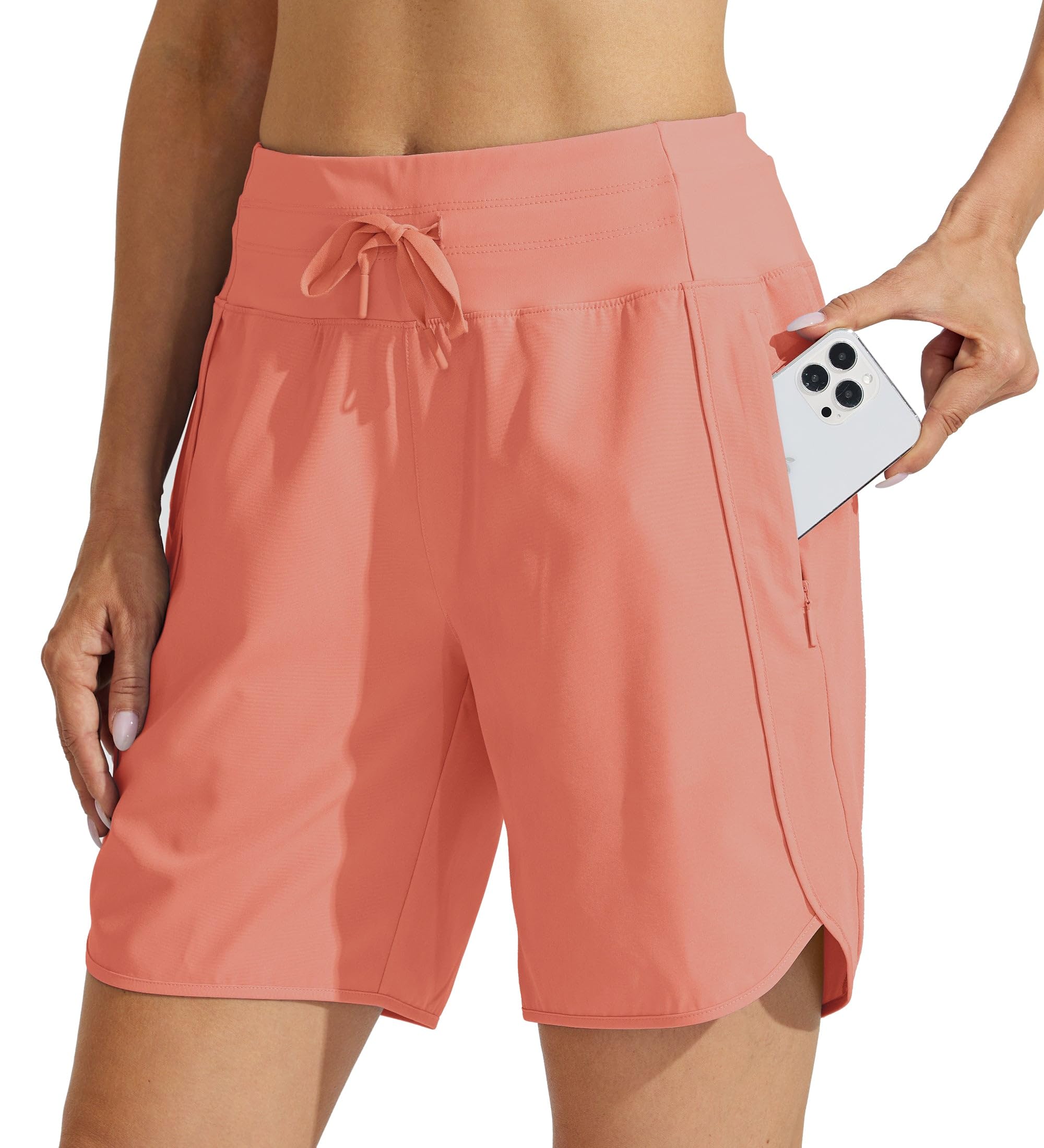WILLIT 5" 7" athletic shorts for women long workout hiking running running quick