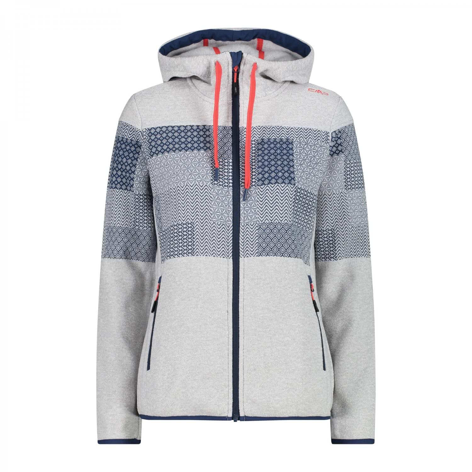 CMP Knit Tech Mélange Fleece Jacket CMP Knit Tech mélange fleece jacket, Man, In