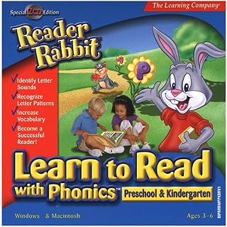 Reader Rabbit Learn to Read with Phonics! Preschool & Kindergarten Age Rating:3 - 6