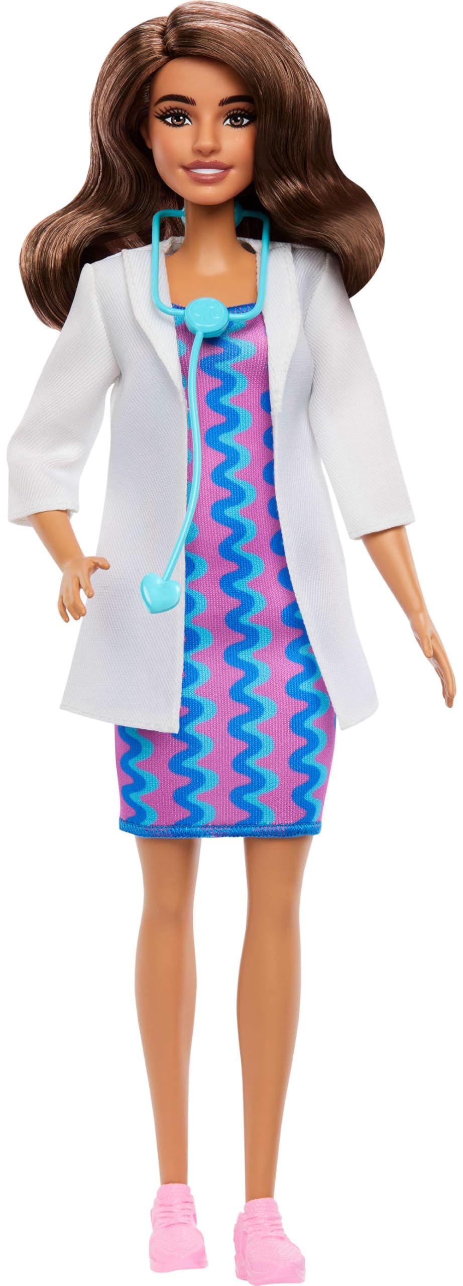 ​Barbie Careers Doctor Fashion Doll | Wearing Removable Look with White Coat, Dr