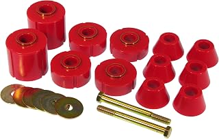 Prothane 73-80 GM Body Mount 12 Bushing Kit - Red