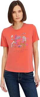 Spyder Women's Floral Eco Friendly Graphic Short Sleeve T-Shirt