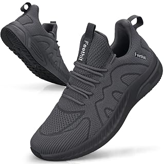 Feethit Trainers Men Running Shoes Sports Walking Gym Sneakers Outdoor