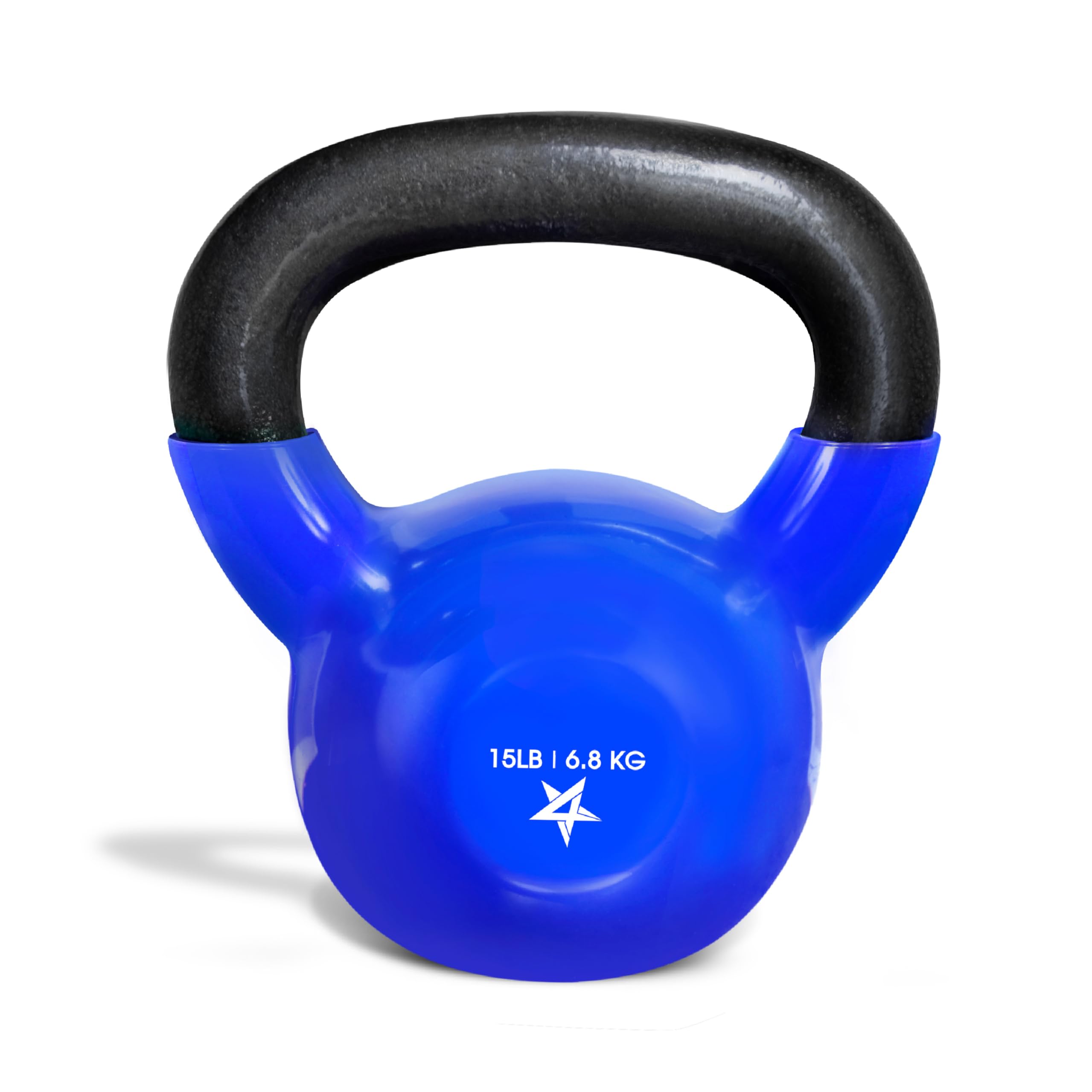 Yes4All Vinyl Coated Kettlebells for Weightlifting & Strength Training