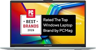 ASUS Vivobook Go 15 Thin & Light Laptop, 15.6” Full HD Display, AMD Ryzen 5 7520U Processor, 8GB RAM, 512 GB SSD, Windows 11 Home, Green Gray, E1504FA-AS52-CA