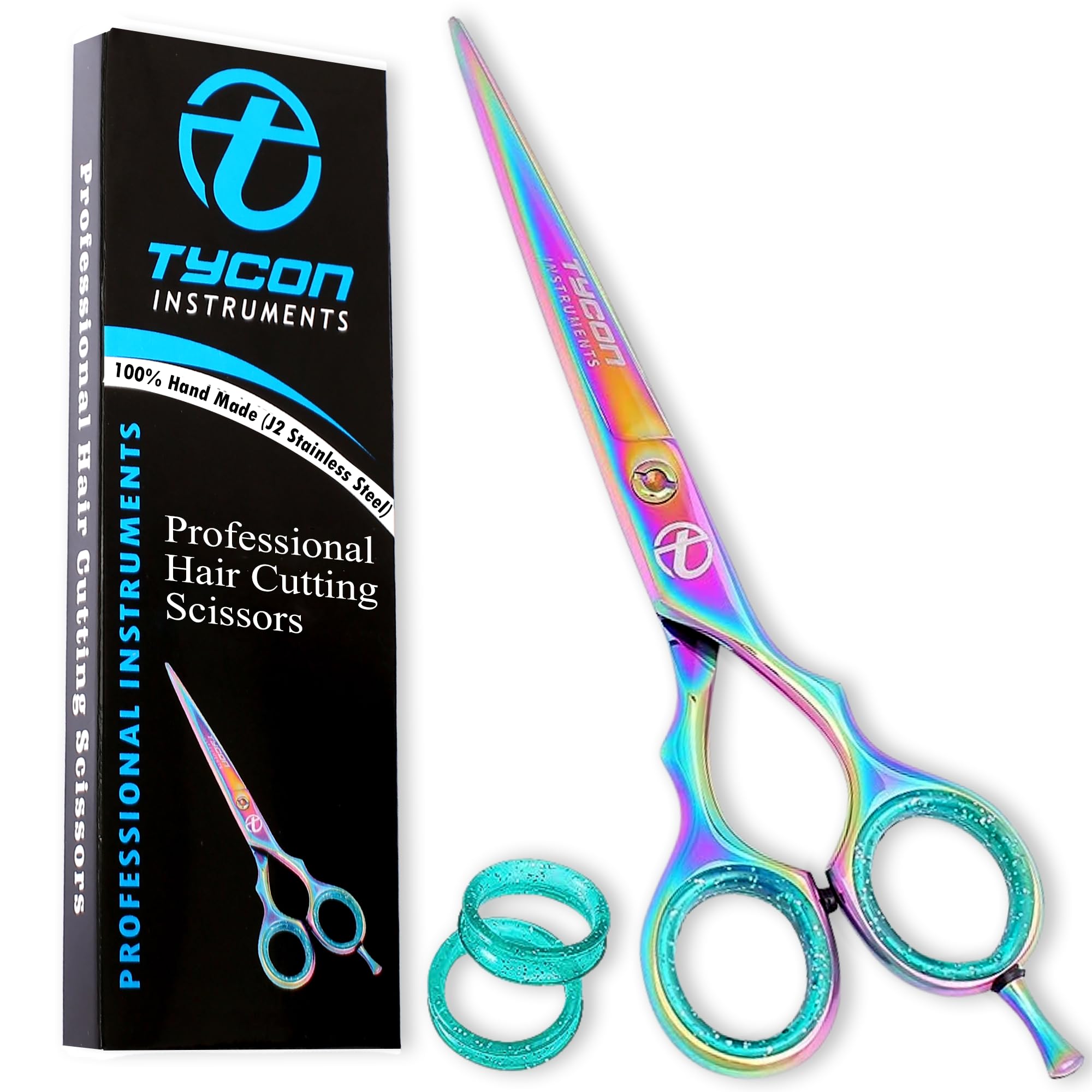 Tycon Hair Cutting Scissors Professional 6.5" – Japanese Stainless Steel, 2.7" R