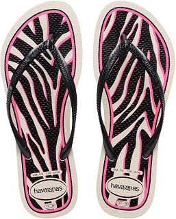 Havaianas - Brasil Classic Flip Flops, Comfortable and Durable, Tribute to the 1998 World Cup, Brazil Flag Straps, Non-Slip Soles with Brazil Stripes, Unisex Adults