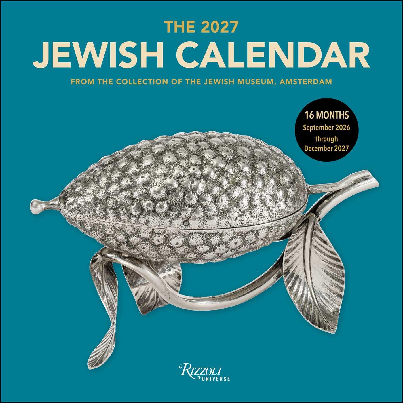The Jewish Calendar 2026–2027 (5787) 16-Month Wall Calendar