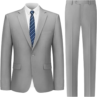 Cooper & Nelson Men's Suit 2 Piece Set - Jacket & Pants
