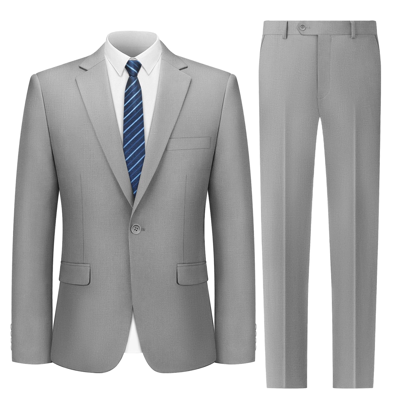 Cooper & Nelson Men's Suit 2 Piece Set - Jacket & Pants