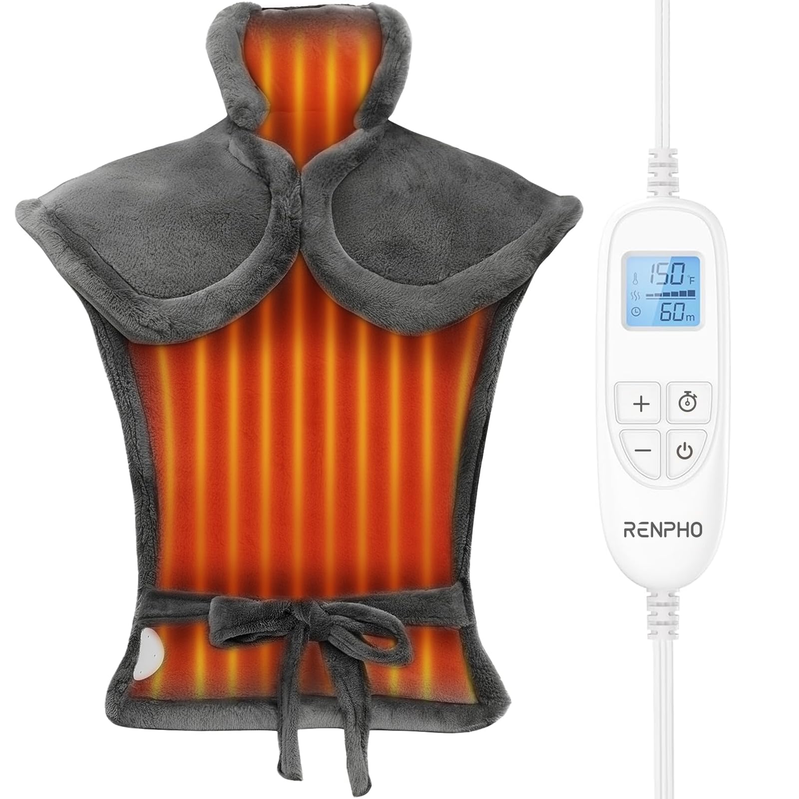 RENPHO Heating Pads Electric for Back, Christmas Birthday Gift for Women | Neck 