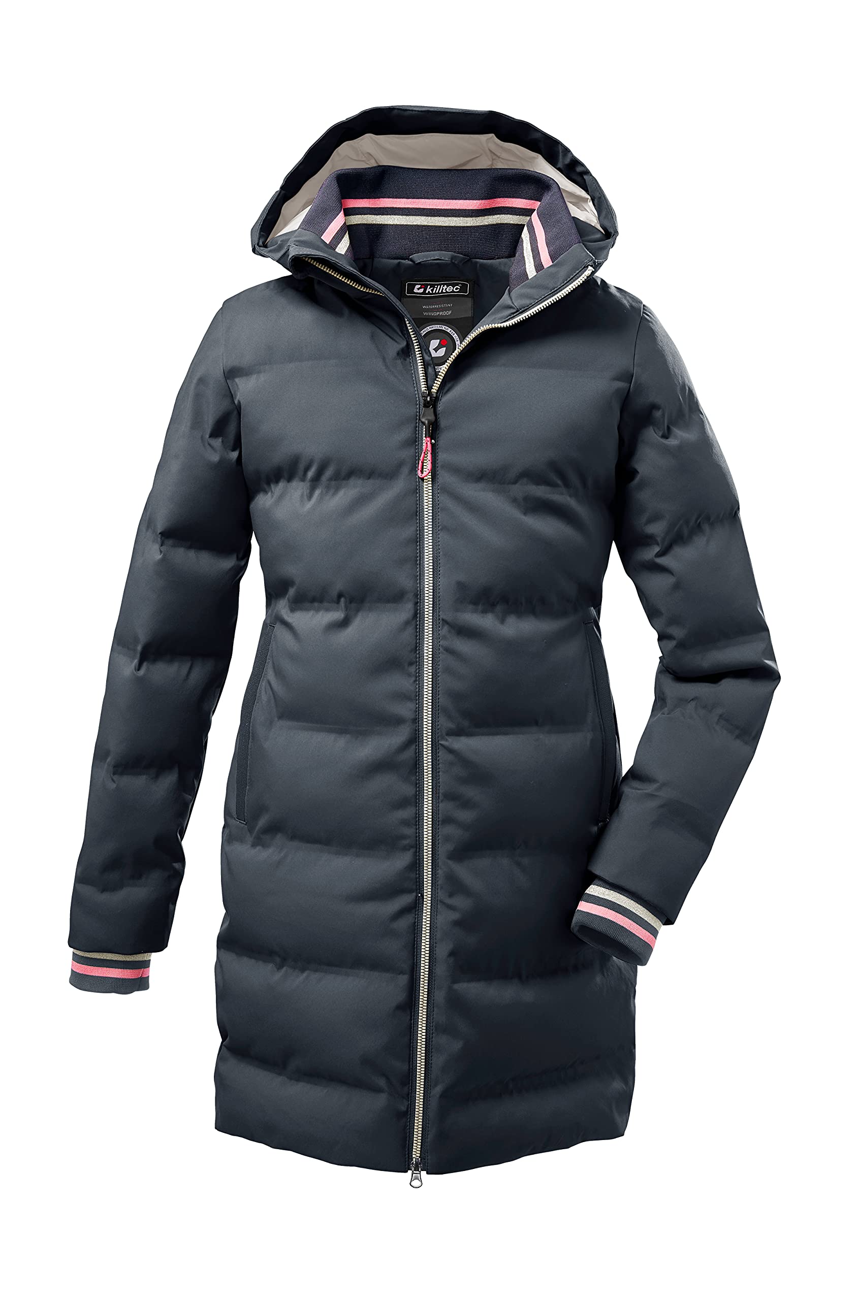 Killtec Kow 33 Grls Qltd Ct Hooded Puffer Jacket Girls